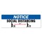 Signmission Social Distance 6 Ft Non-Slip Floor Graphic, 18in Vinyl, 3PK, 16 in L, 16 in H, FD-R-16-3PK-99991 FD-R-16-3PK-99991 - alternate 1